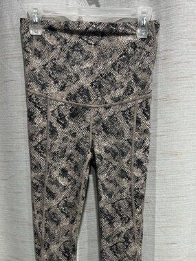Women's Brown & Grey XS Sculpt Compression Maternity Tights GAP Fit (210)